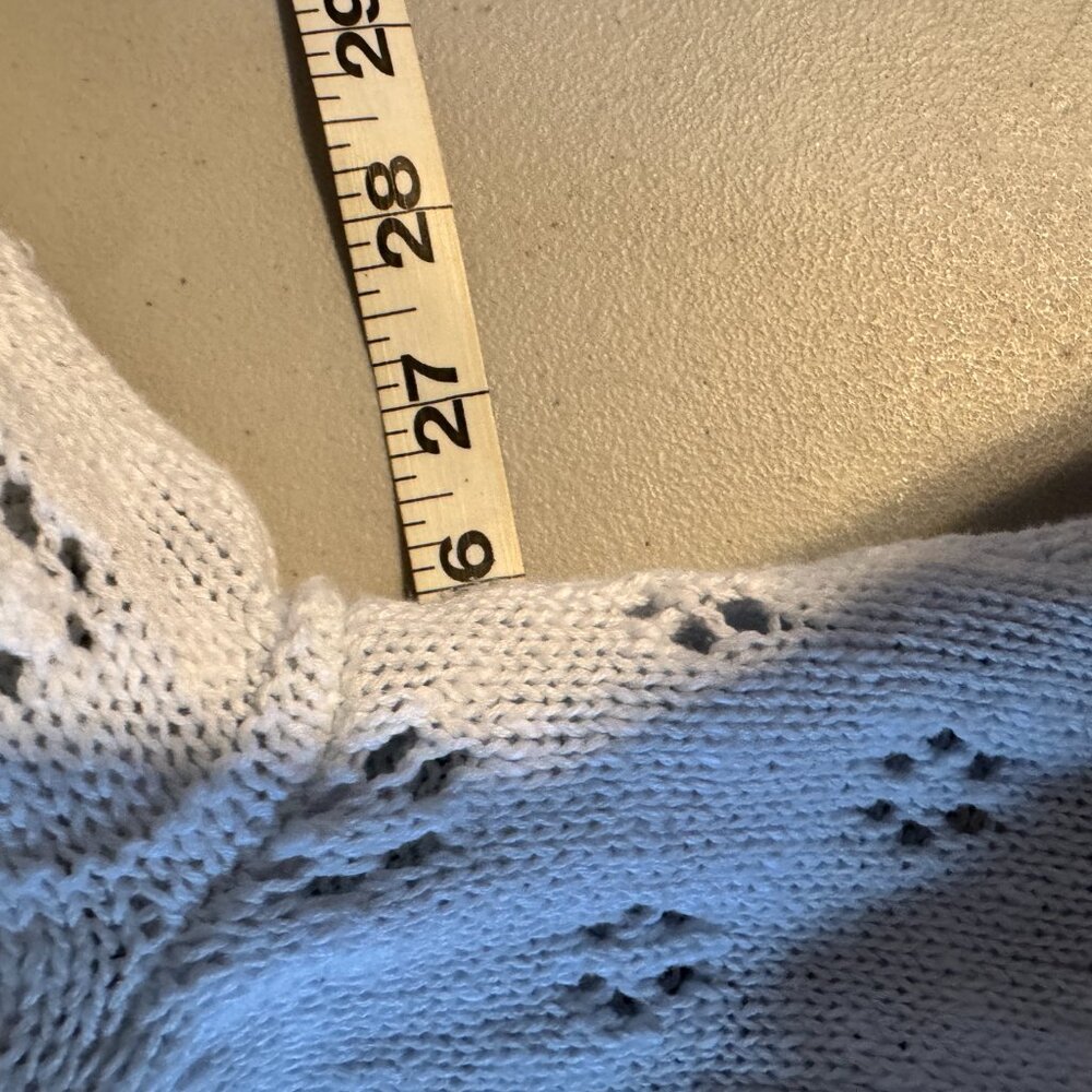 Torrid - Cardigan White Eyelet - White - 2x - Picture 6 of 7